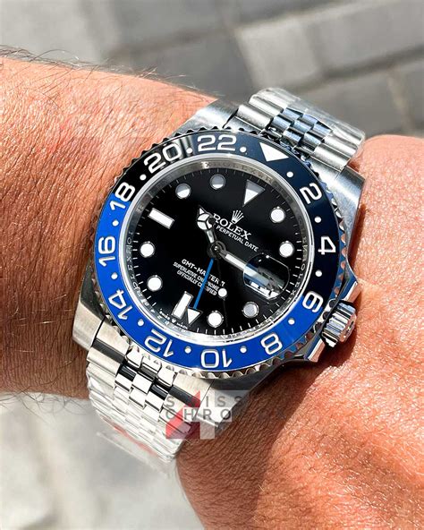 rolex batman weight|Rolex Batman 126710blnr.